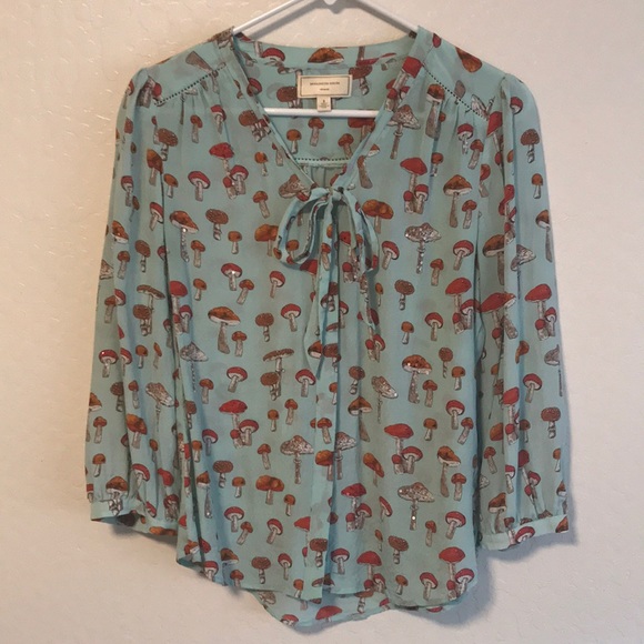 Anthropologie Tops - Anthropologie Silk Blouse